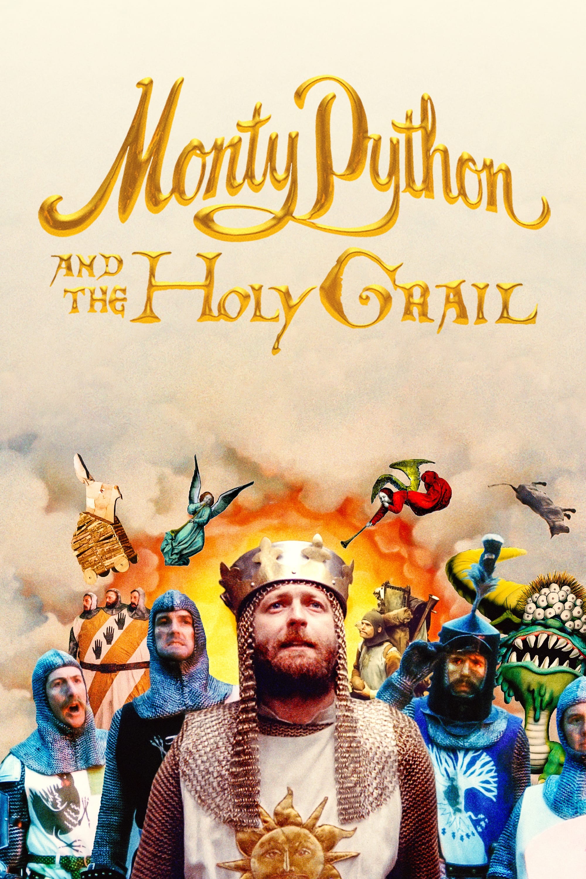 Poster: Monty Python and the Holy Grail – Visual Print