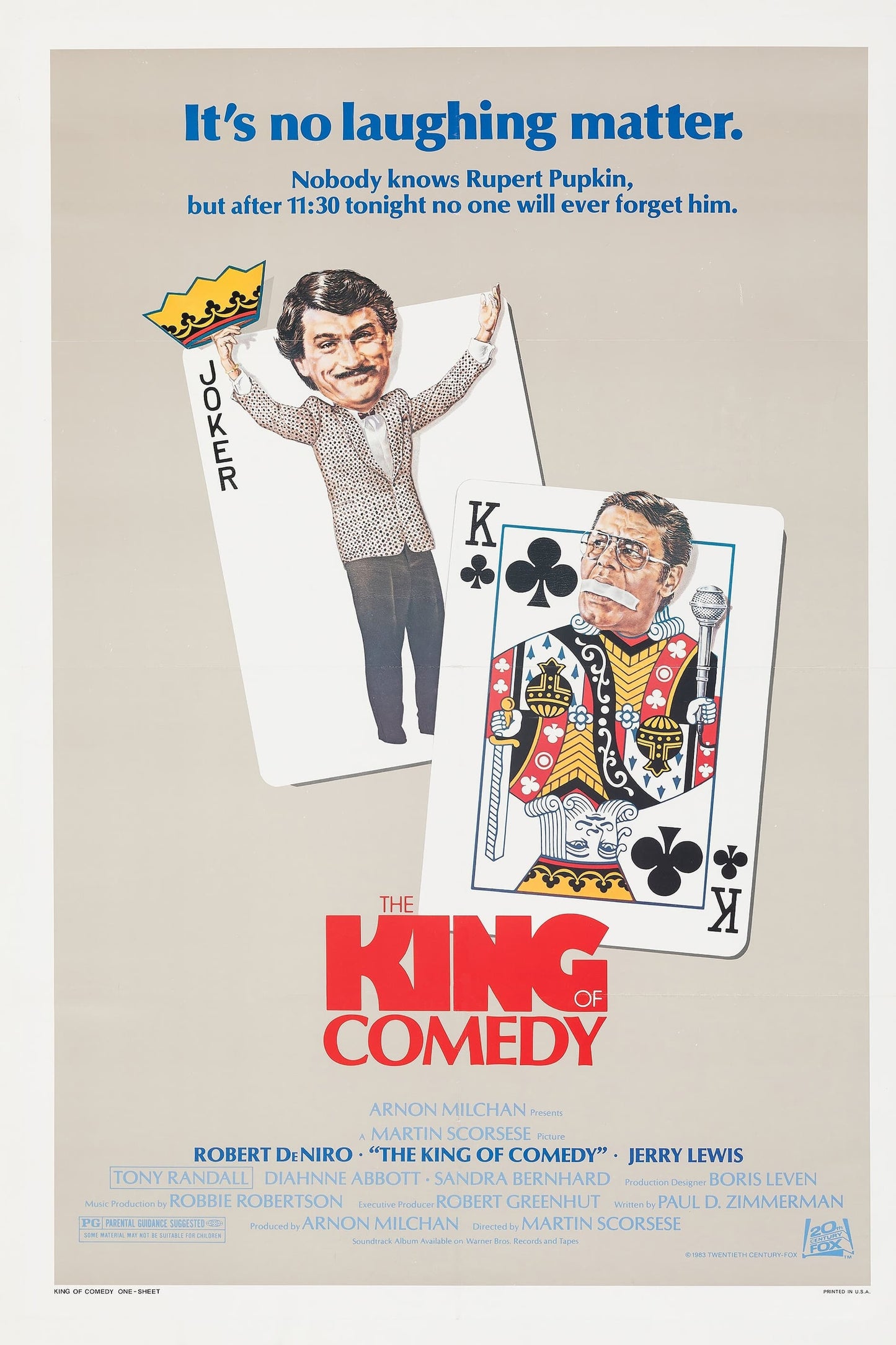 Poster: The King of Comedy