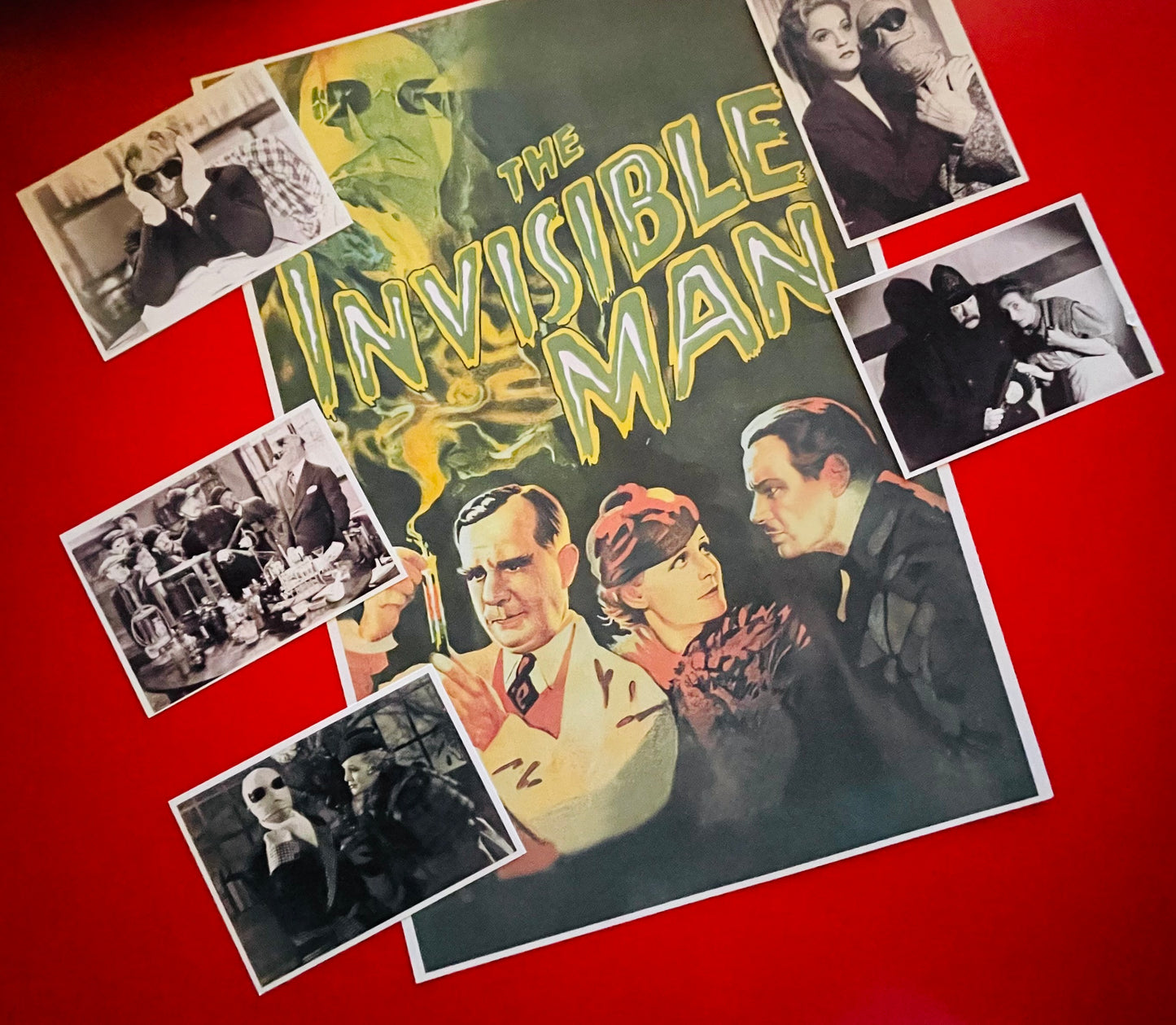 The Invisible Man - Postcards + Poster