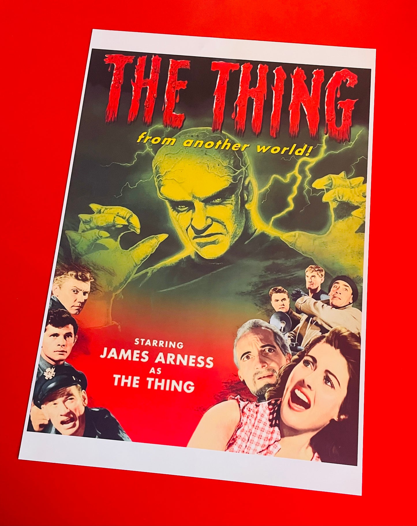 The thing from another world - Postcards + Poster