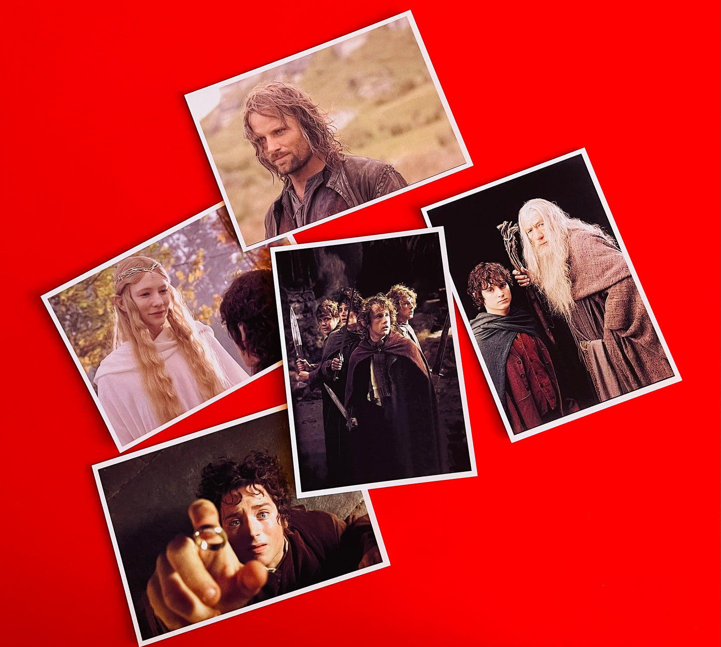 The Lord of the rings - Postcards + Poster