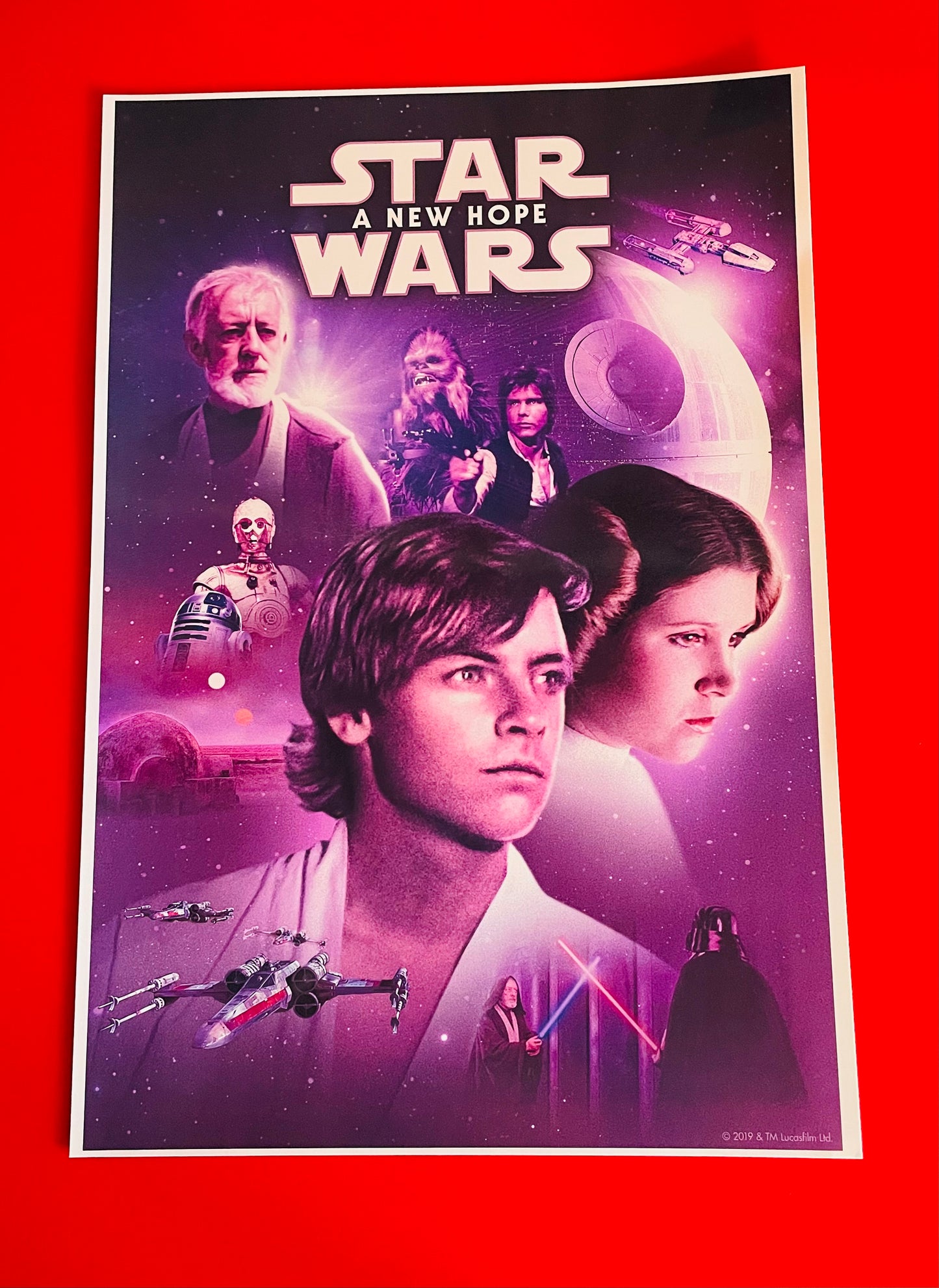 Star Wars (A new hope) - Postcards + Poster