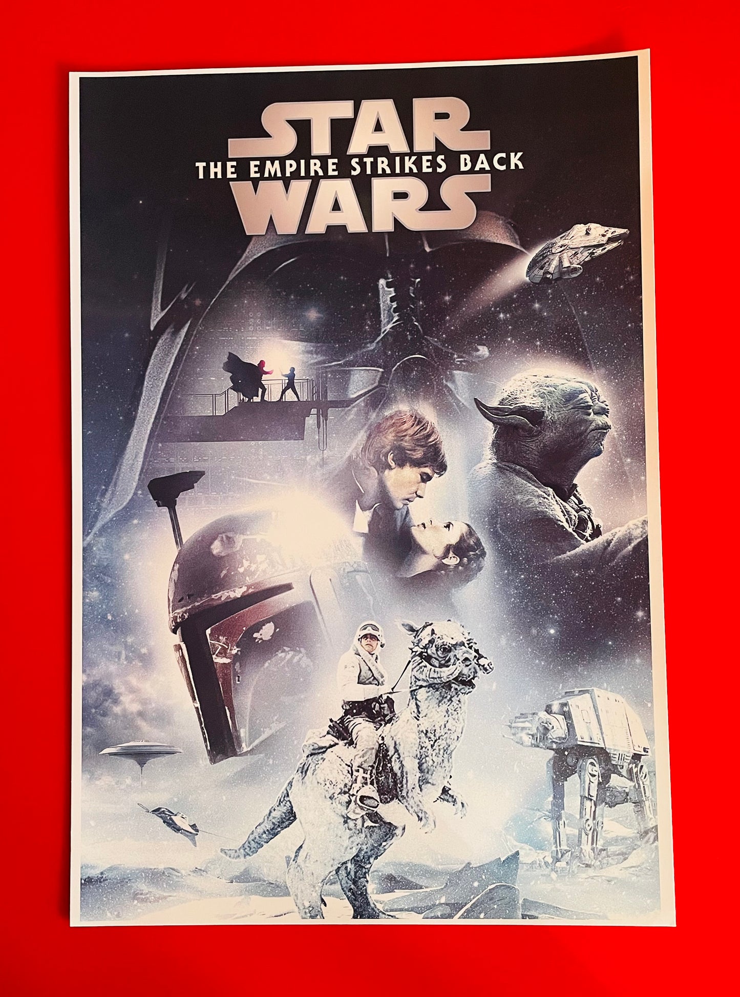 Star Wars (The empire strikes back) - Postcards + Poster