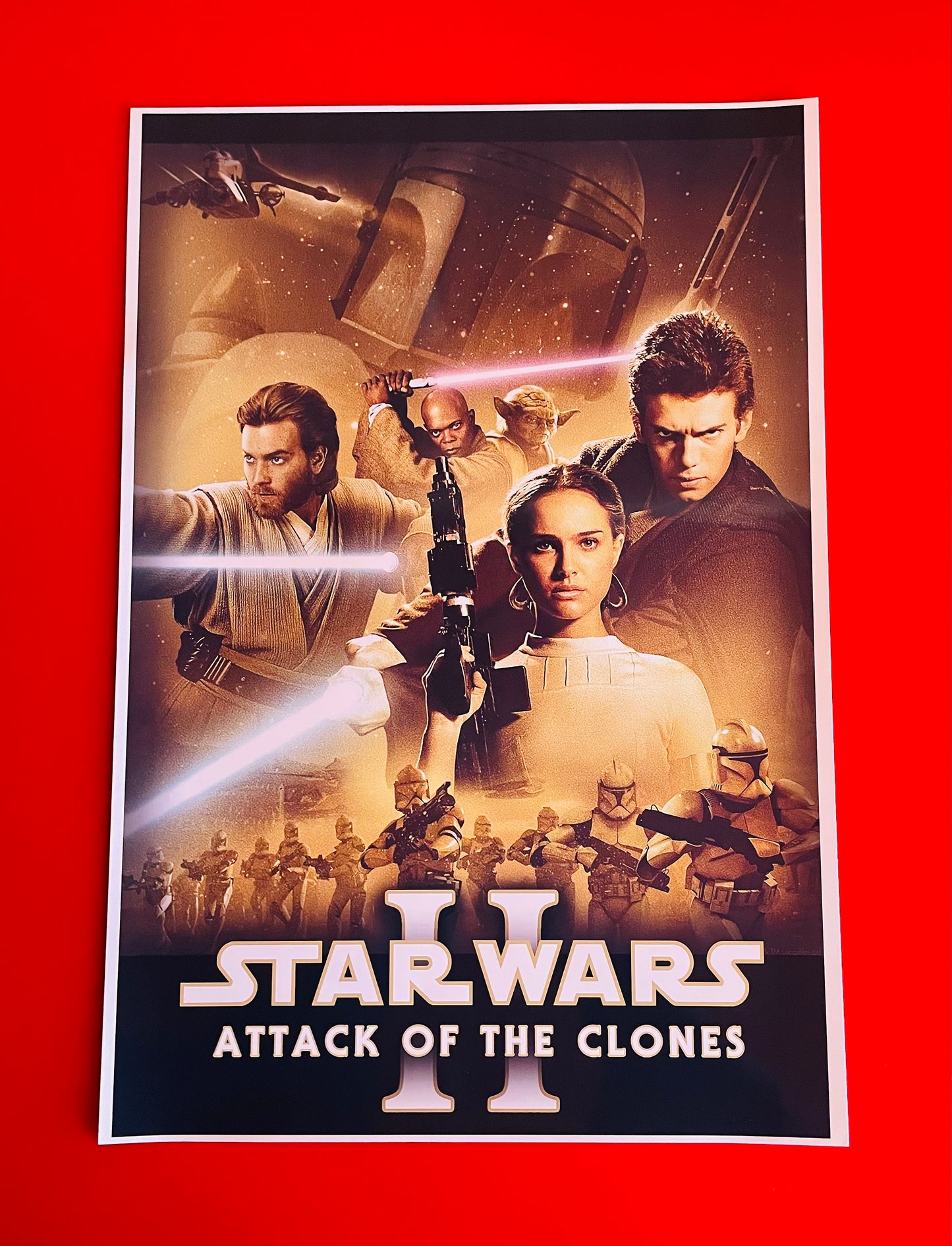 Star Wars (Attack of the clones) - Postcards + Poster