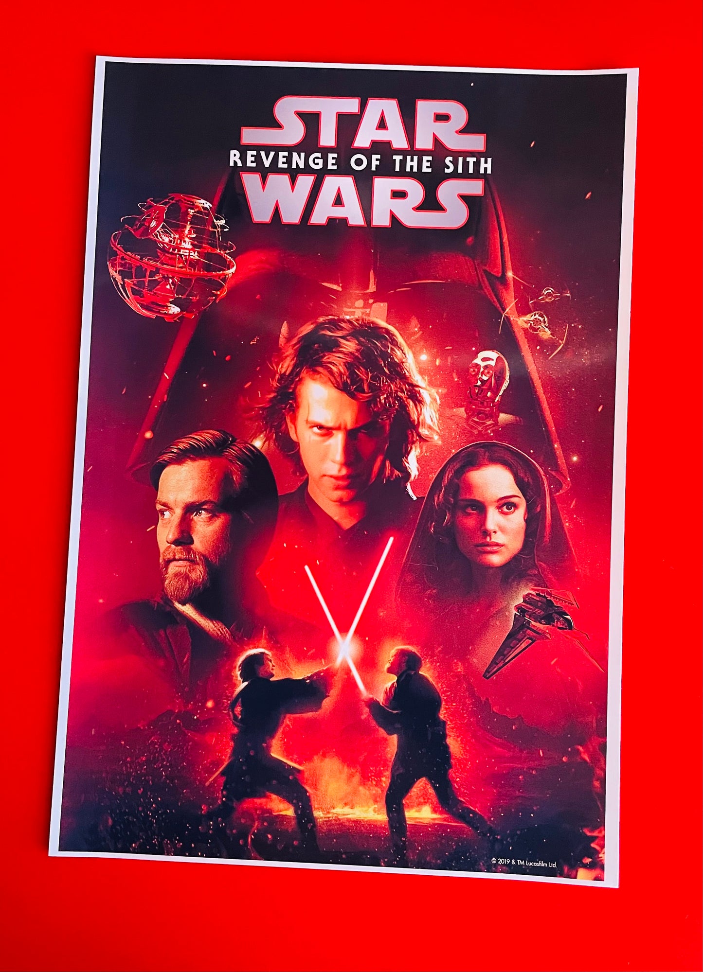 Star Wars (Revenge of the sith) - Postcards + Poster