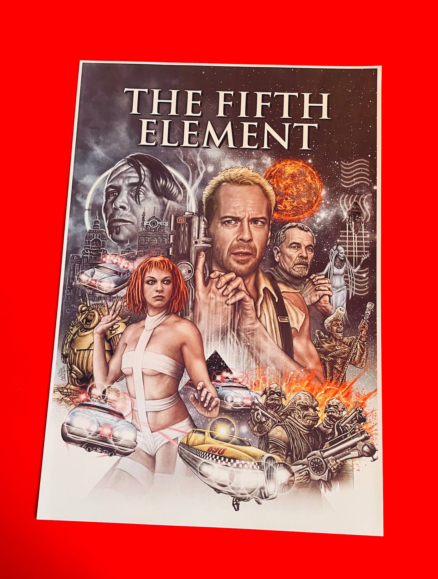 The Fifth Element - Postcards + Poster