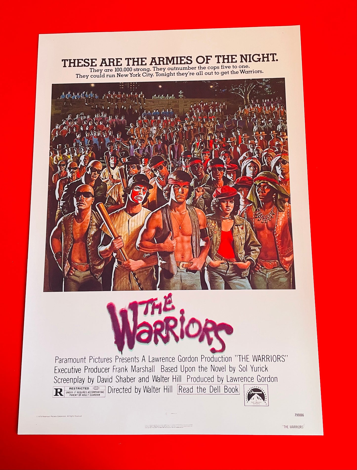 The Warriors - Postcards + Poster