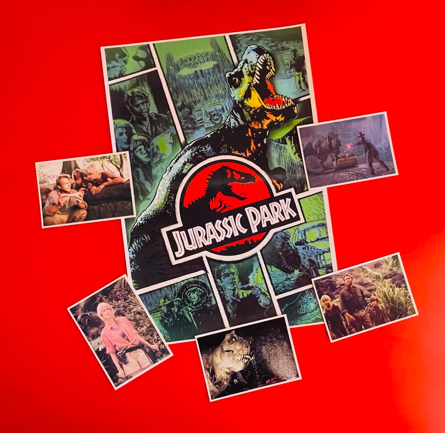 Jurassic Park - Postcards + Poster