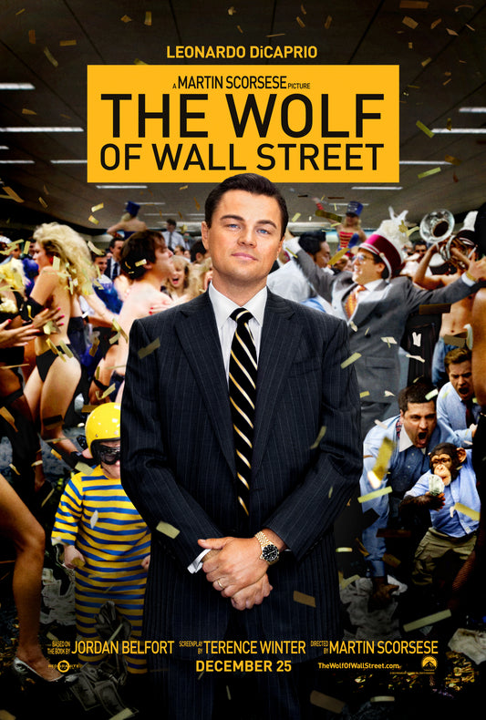 Poster: the wolf of wall street