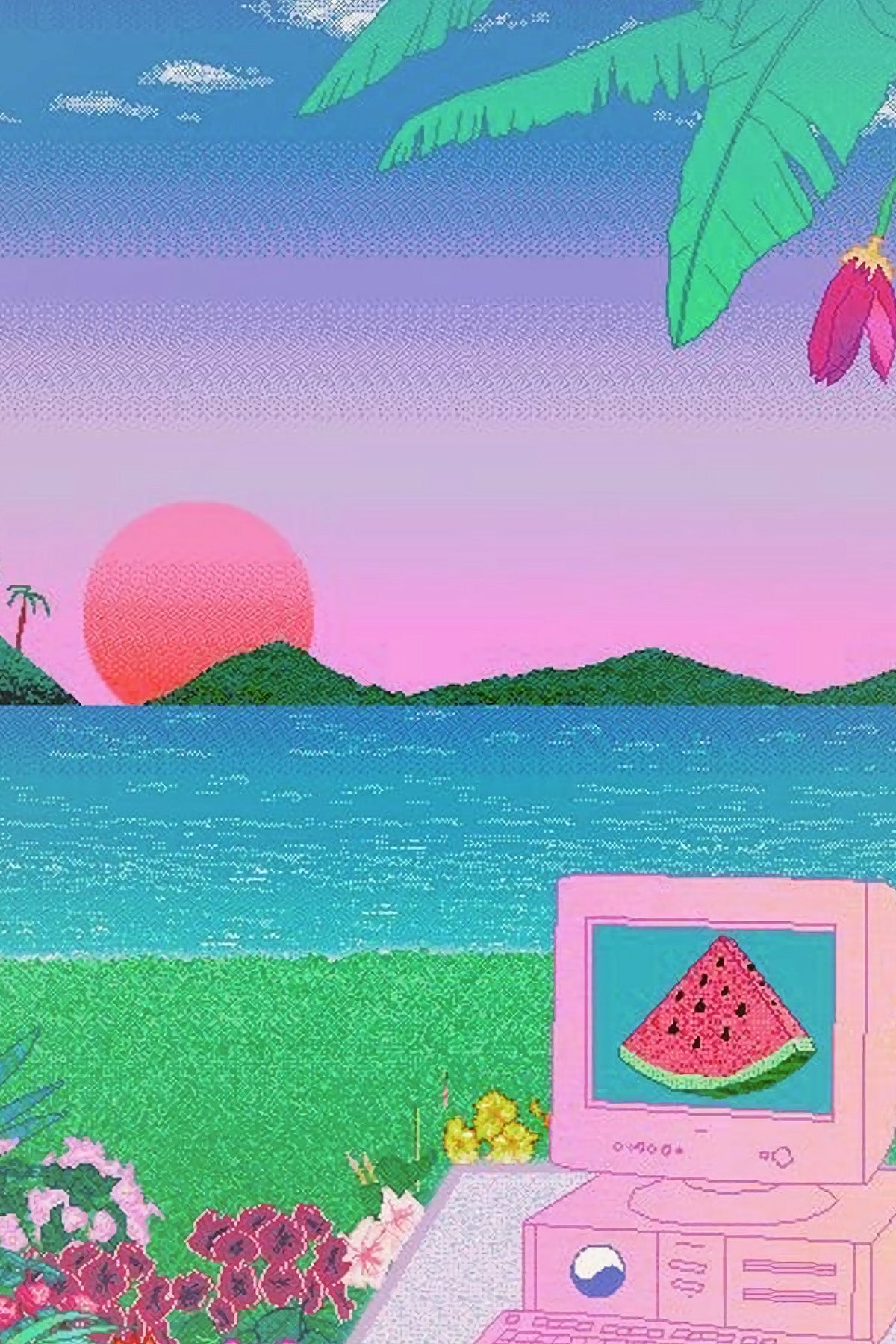 Afiches A4 - Vaporwave