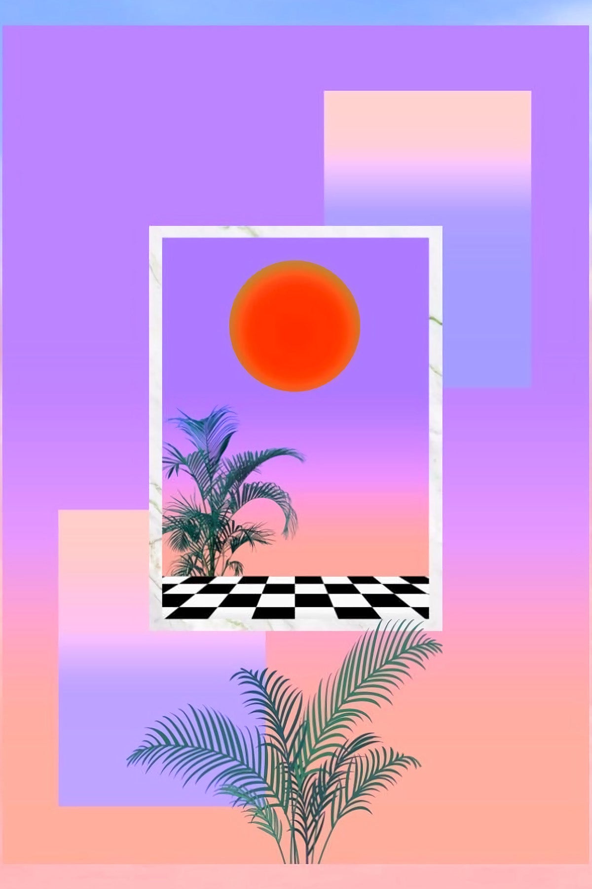 Afiches A4 - Vaporwave