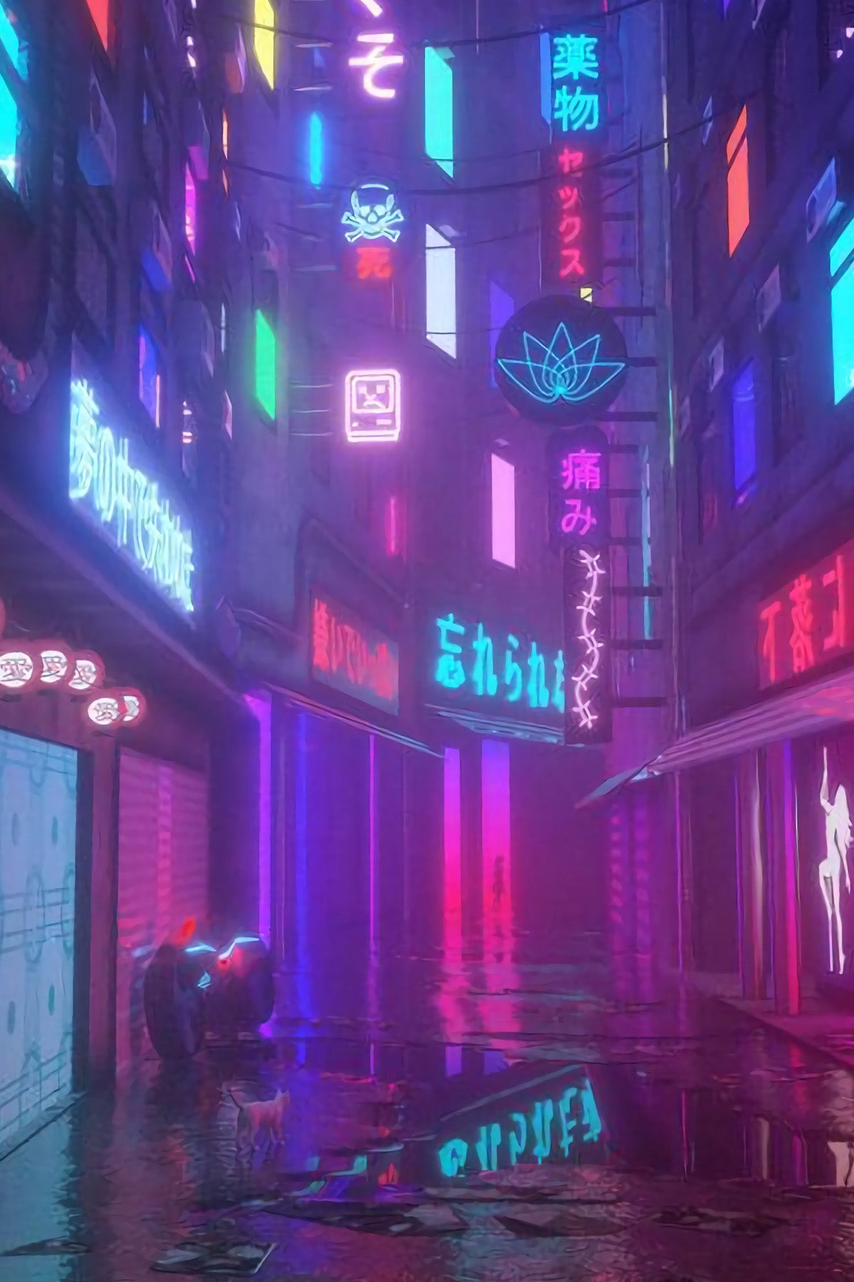 Afiches A4 - Cyberpunk