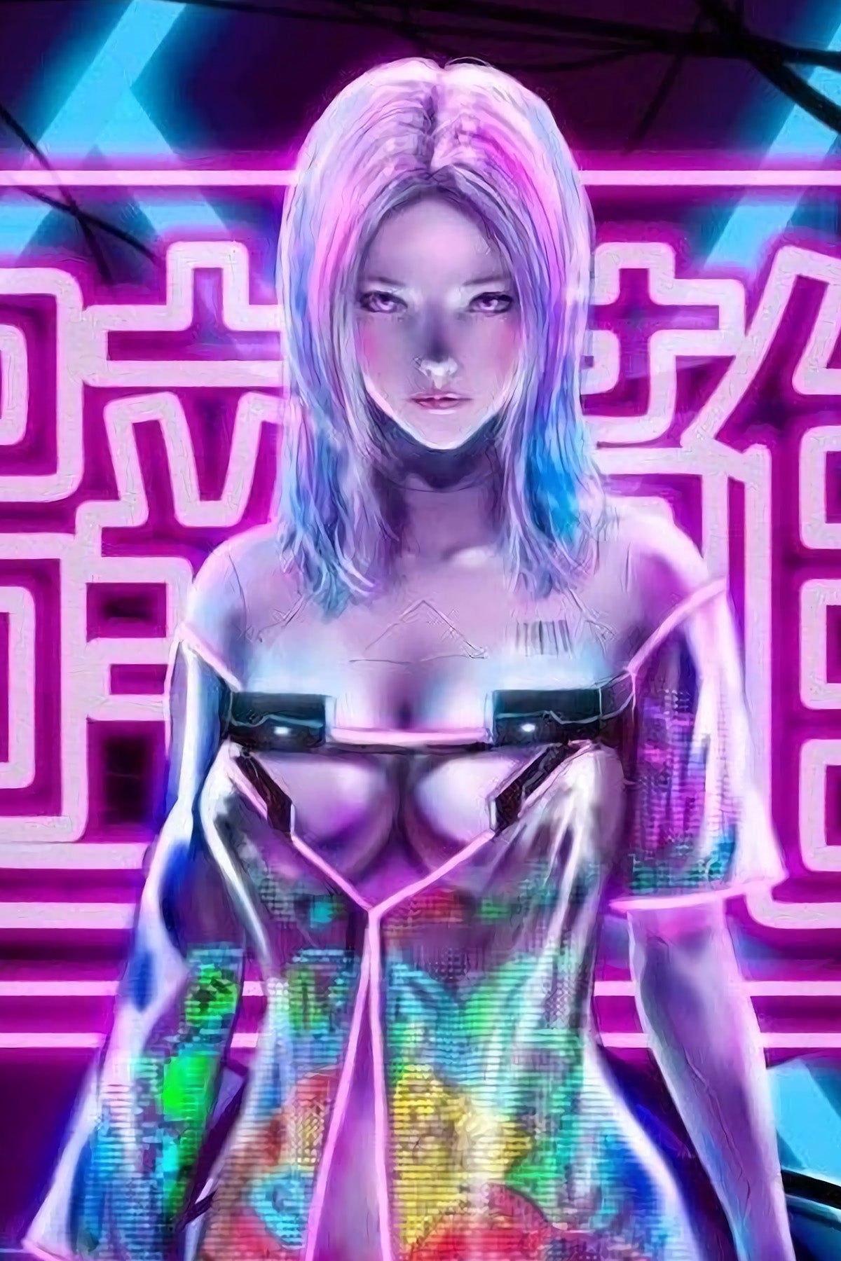 Afiches A4 - Cyberpunk