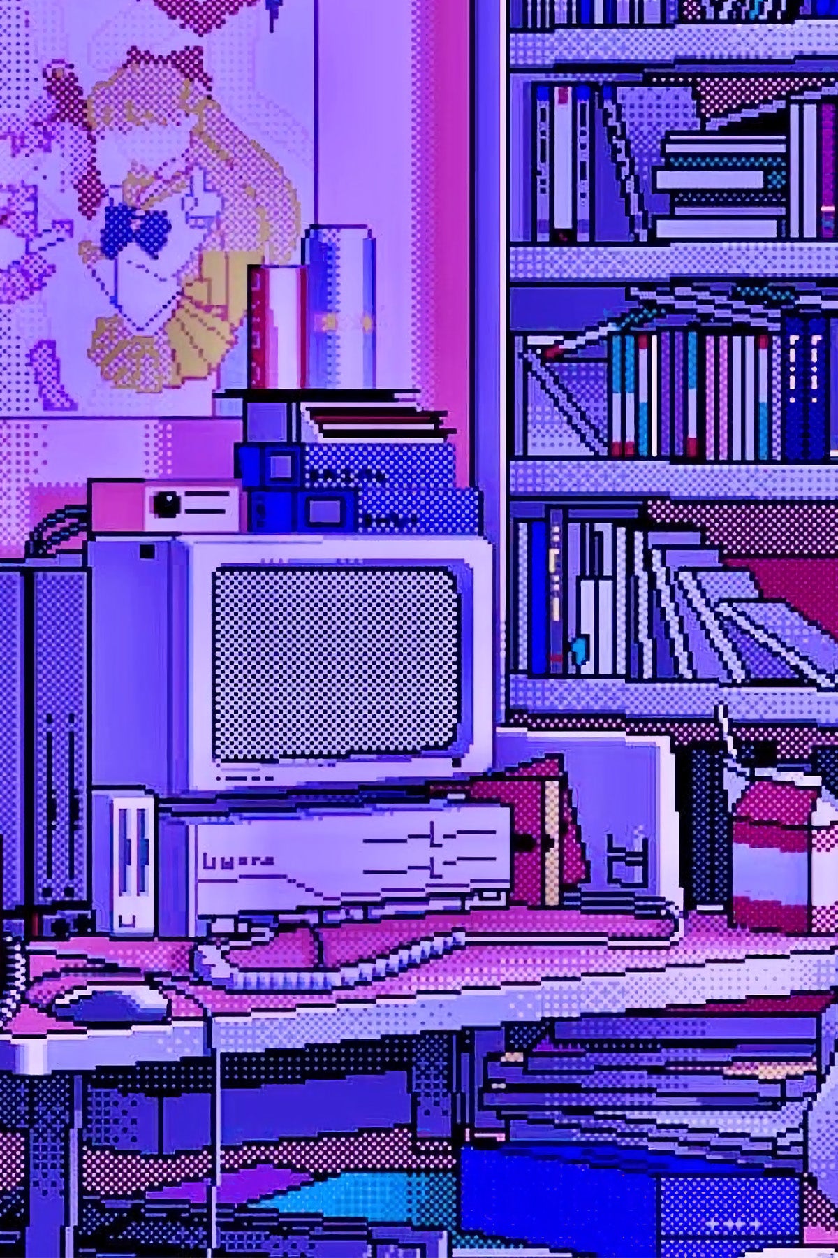 Afiches A4 - Vaporwave