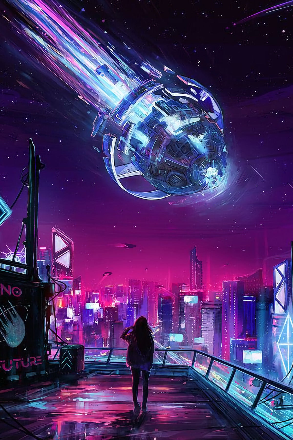 Afiches A4 - Cyberpunk