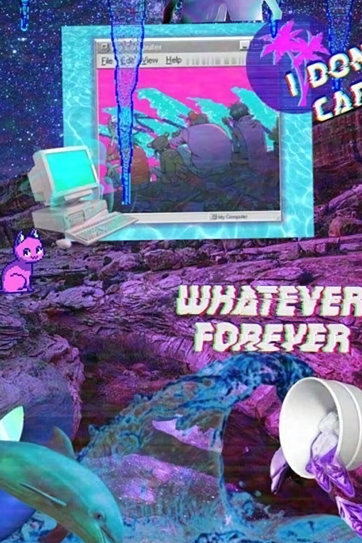 Afiches A4 - Vaporwave