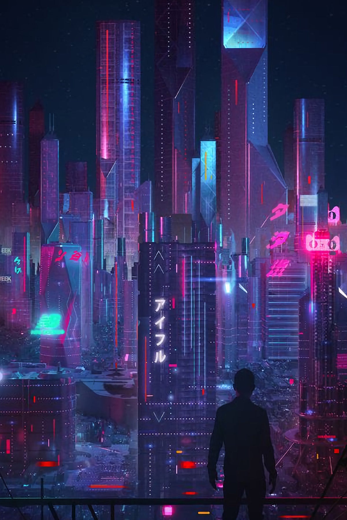 Afiches A4 - Cyberpunk