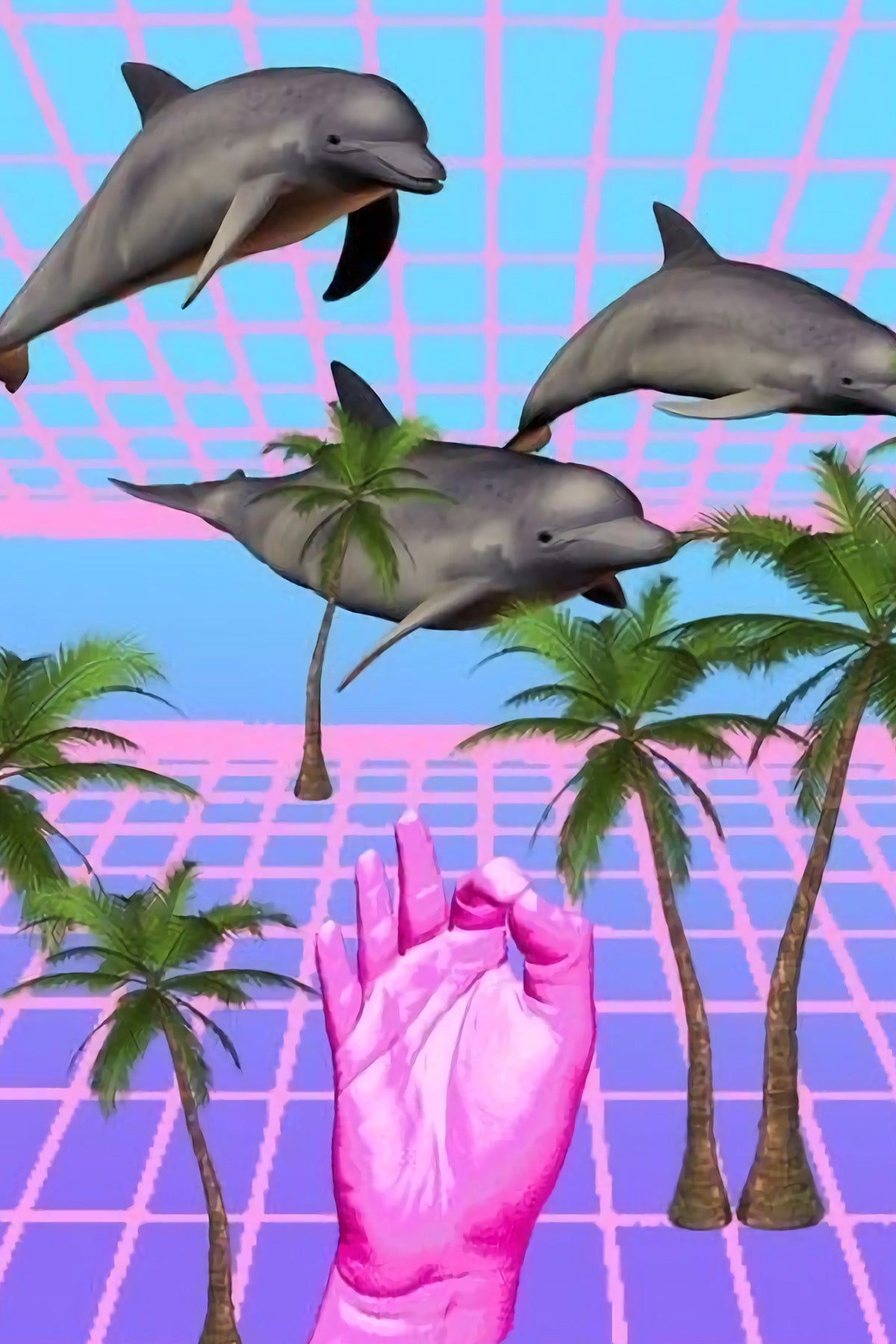 Afiches A4 - Vaporwave