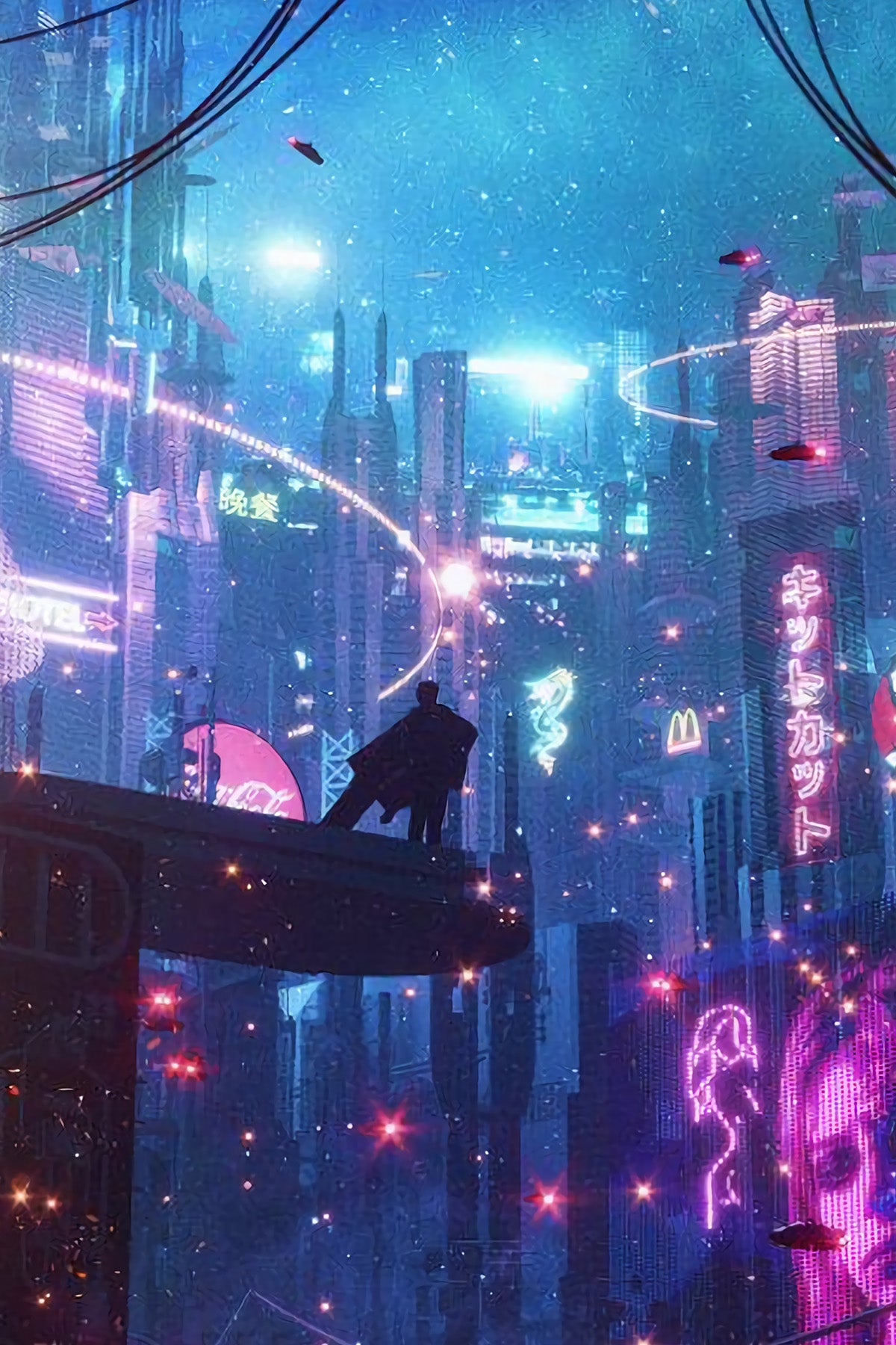 Afiches A4 - Cyberpunk