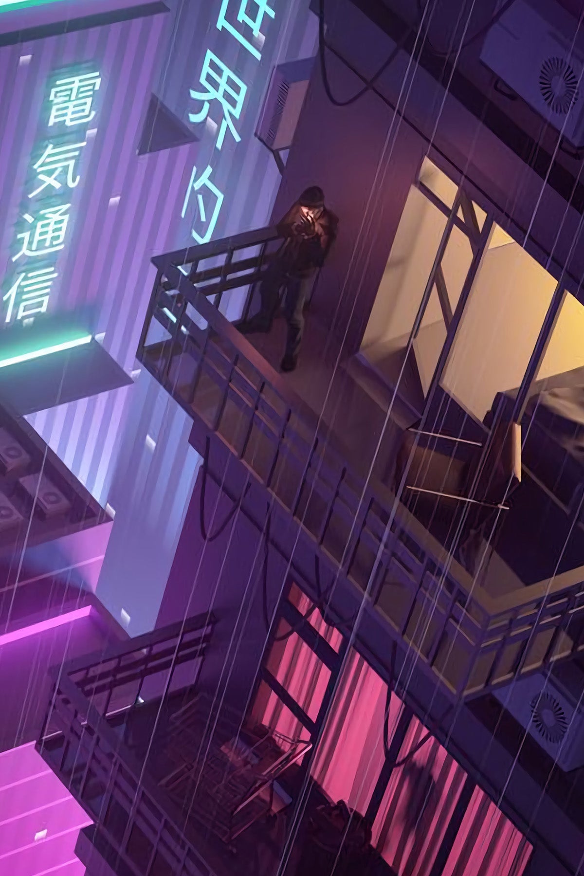 Afiches A4 - Cyberpunk