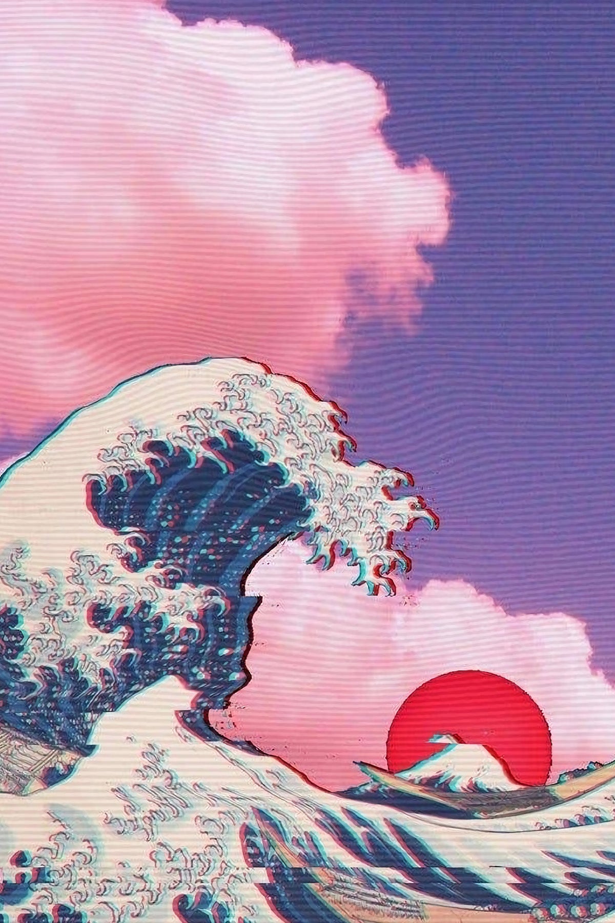 Afiches A4 - Vaporwave