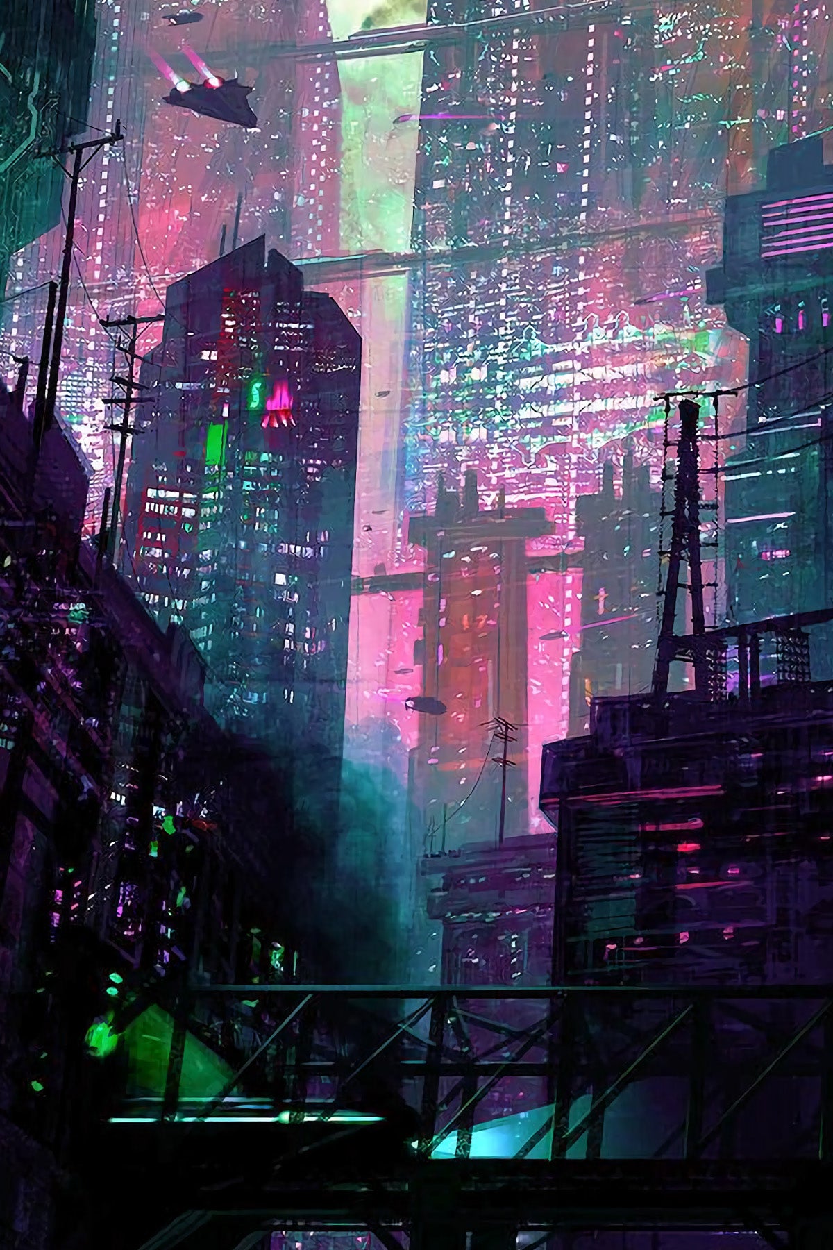 Afiches A4 - Cyberpunk