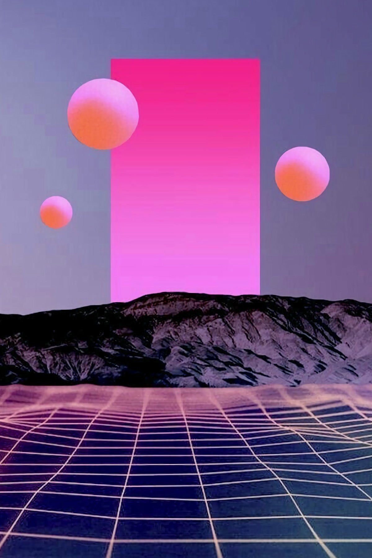 Afiches A4 - Vaporwave