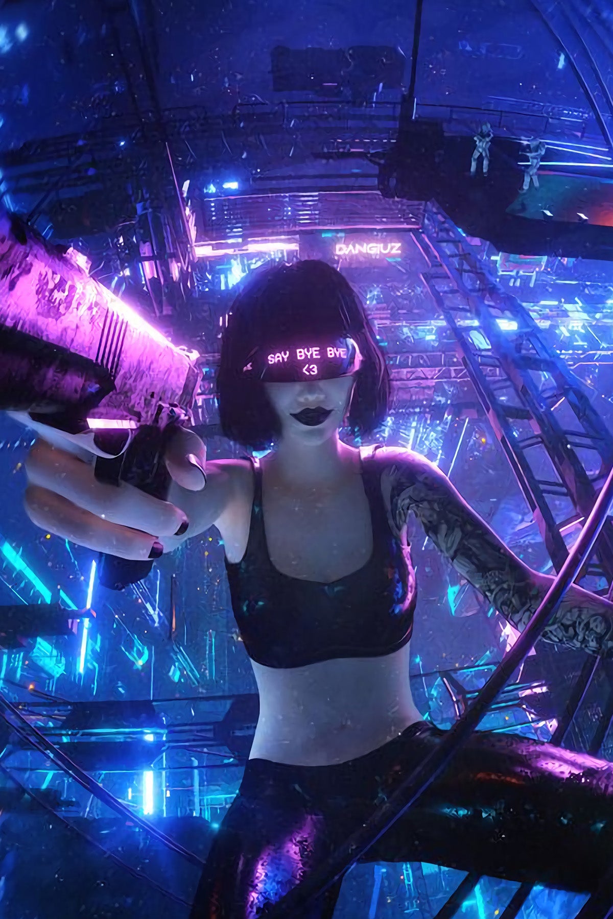 Afiches A4 - Cyberpunk