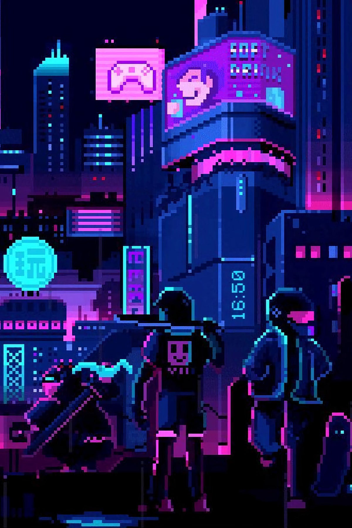 Afiches A4 - Cyberpunk