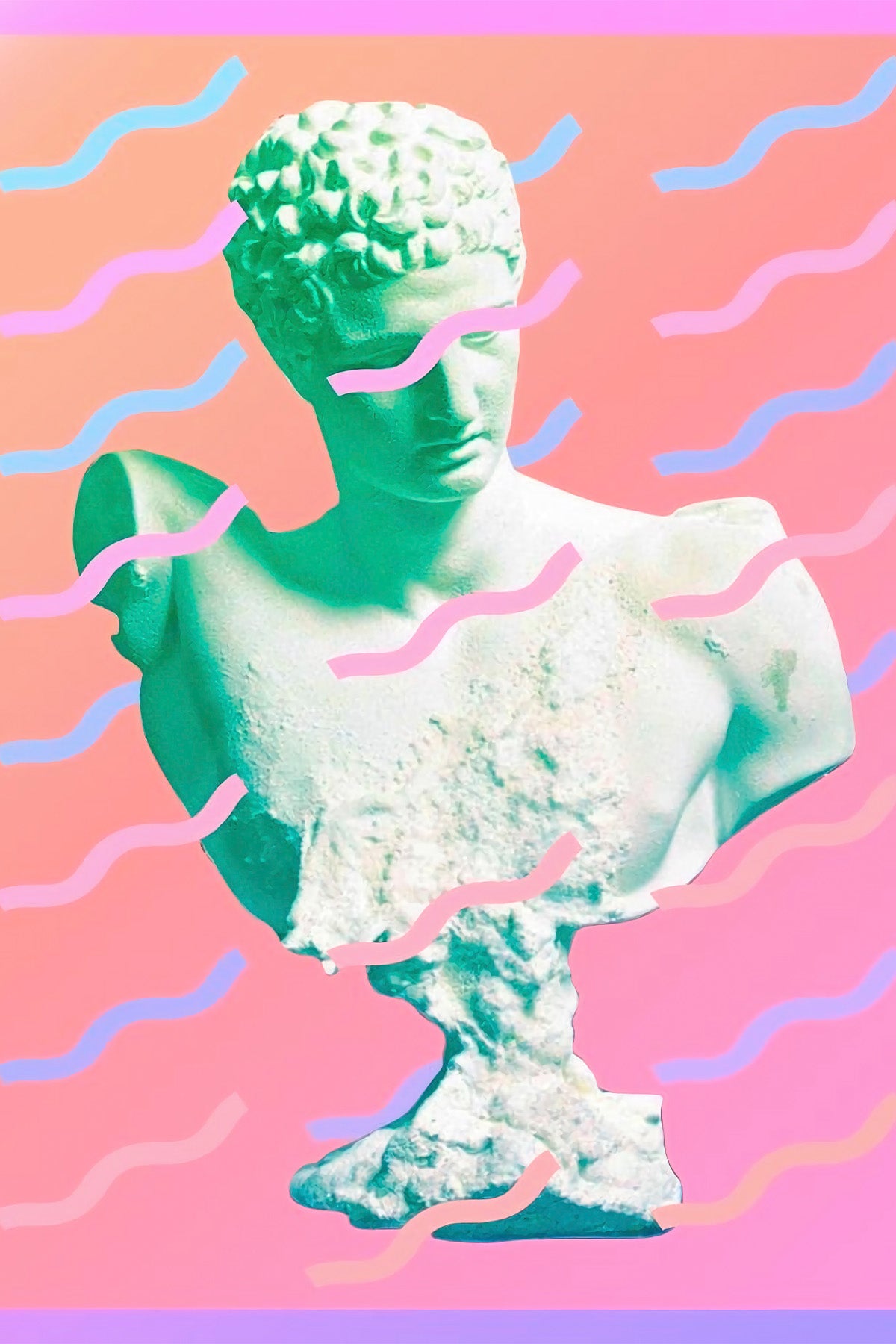 Afiches A4 - Vaporwave