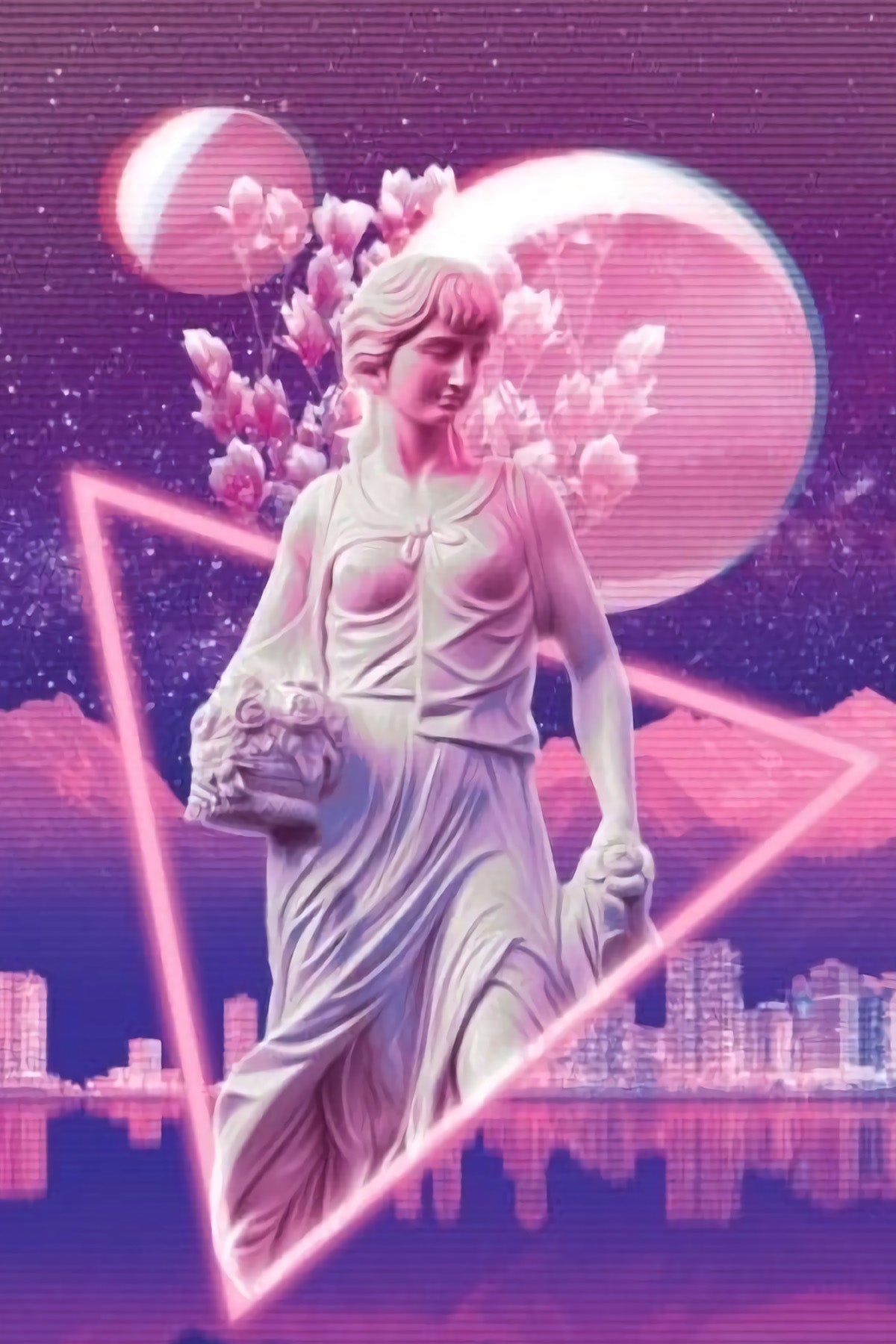 Afiches A4 - Vaporwave