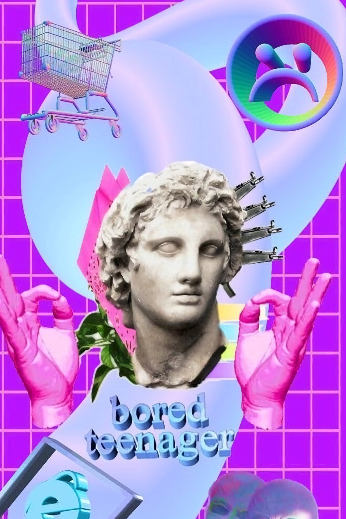 Afiches A4 - Vaporwave