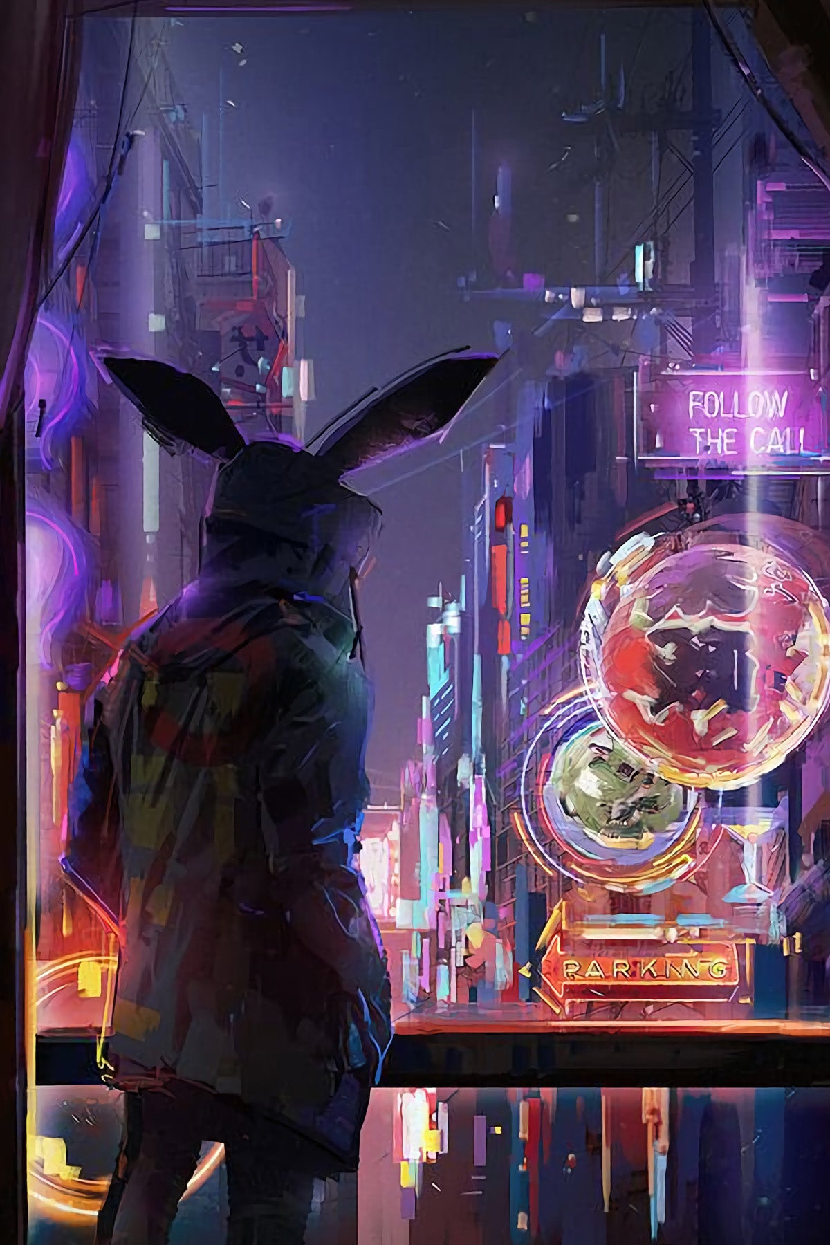 Afiches A4 - Cyberpunk