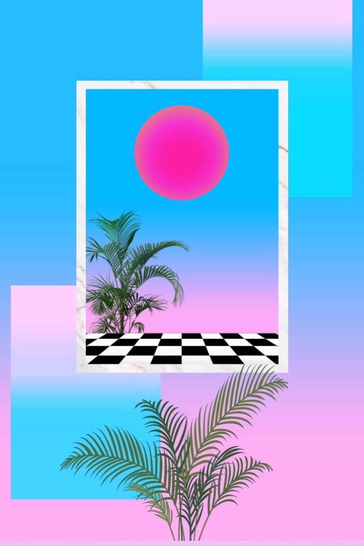 Afiches A4 - Vaporwave