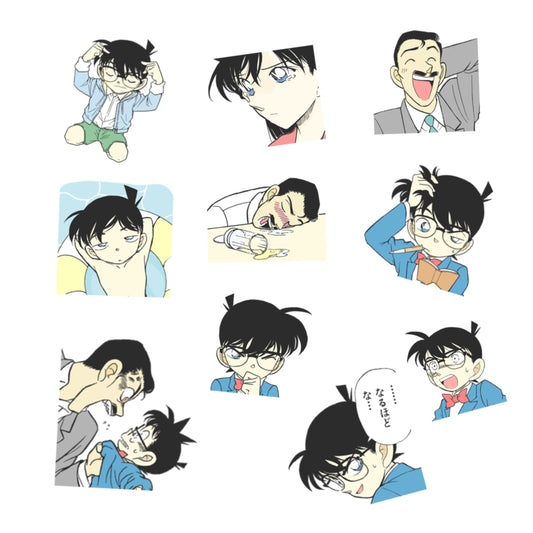Pack Stickers - Detective Conan