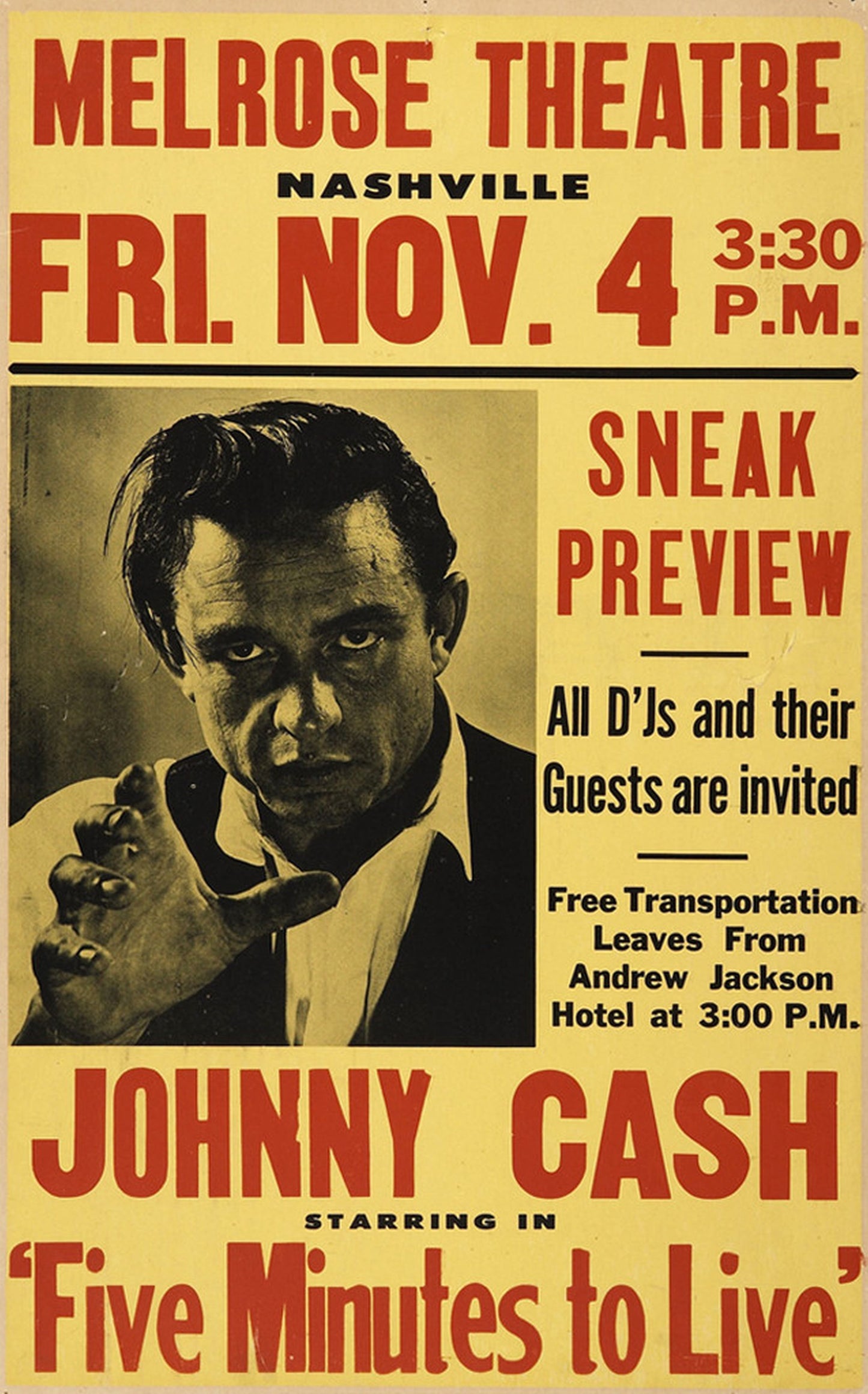 Poster: johnny cash