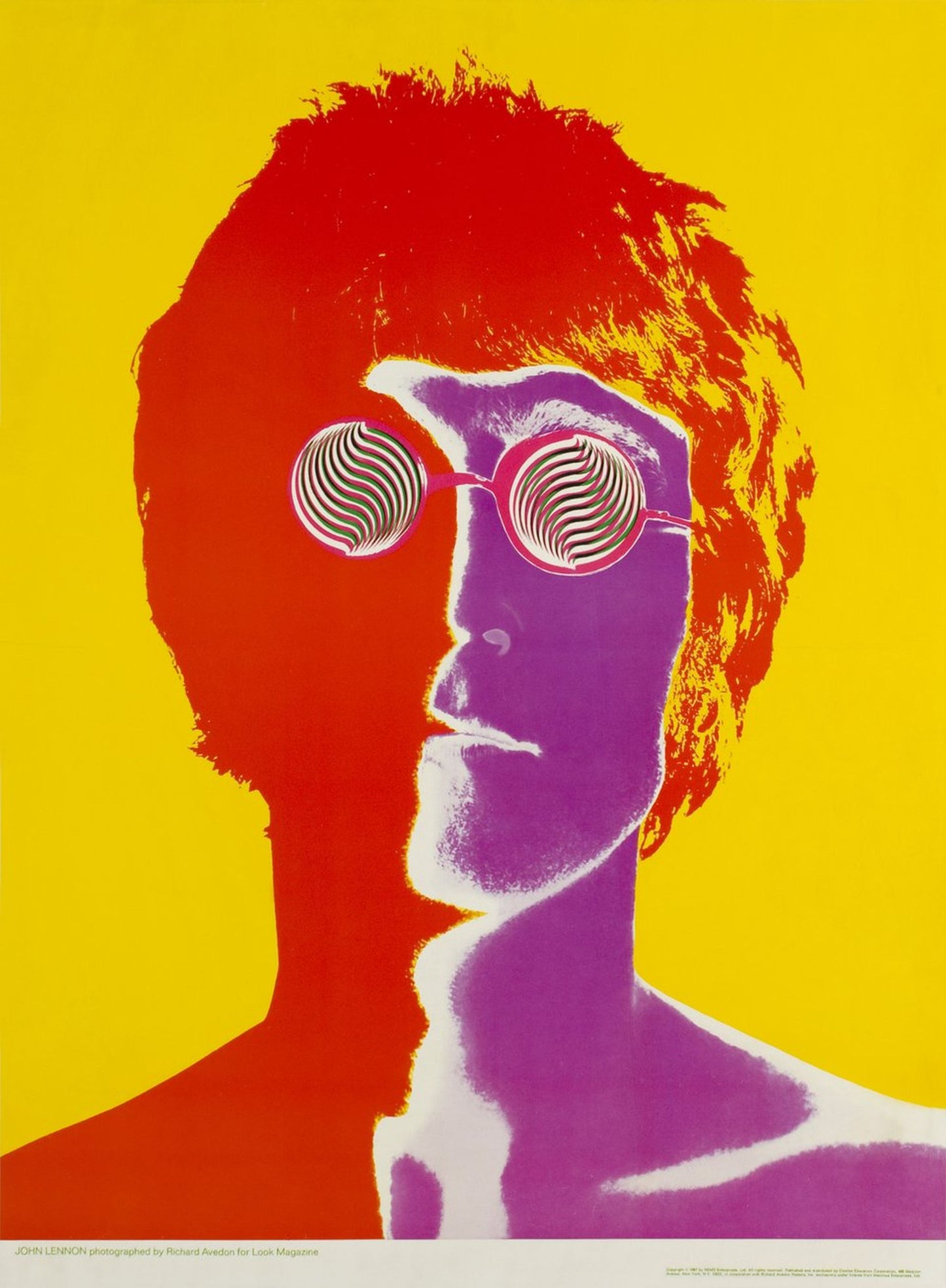 Poster: John Lennon - Vintage