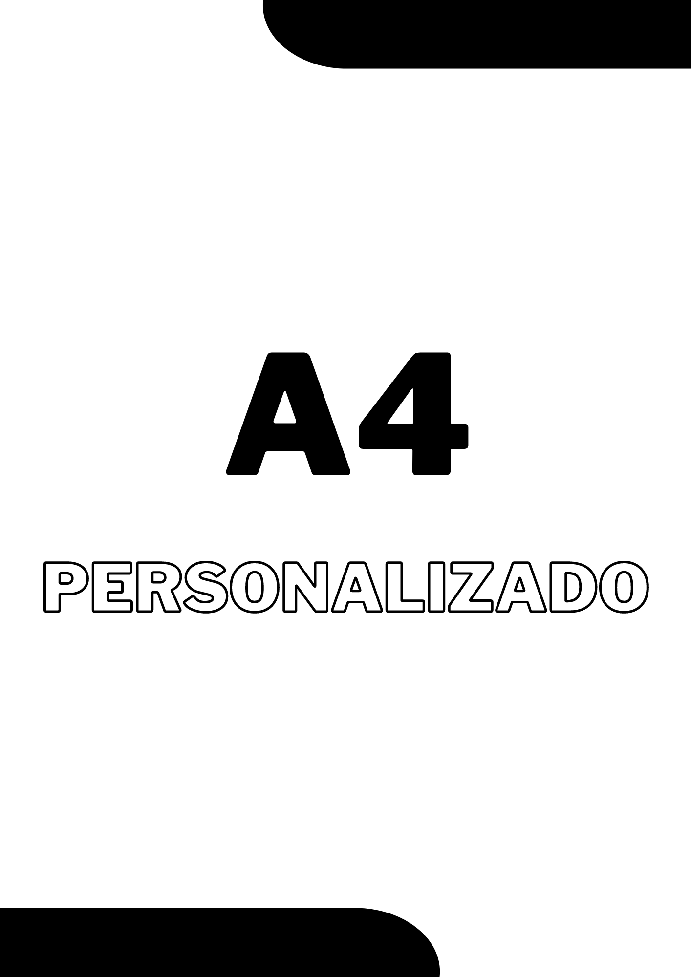 Afiches A4 - Personalizados