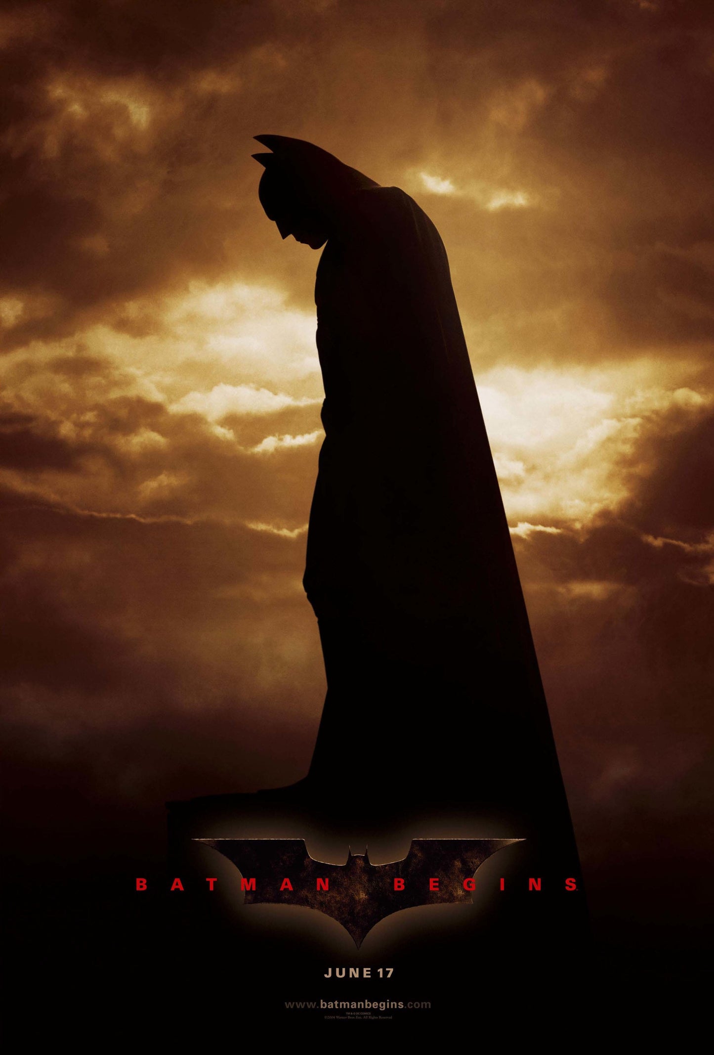 Poster: Batman begins