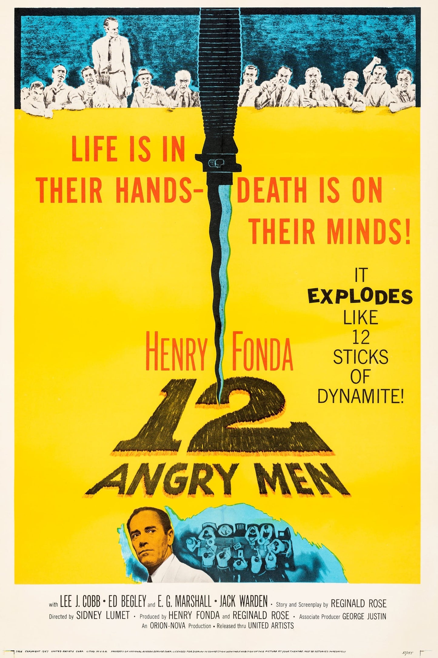 Poster: 12 angry man