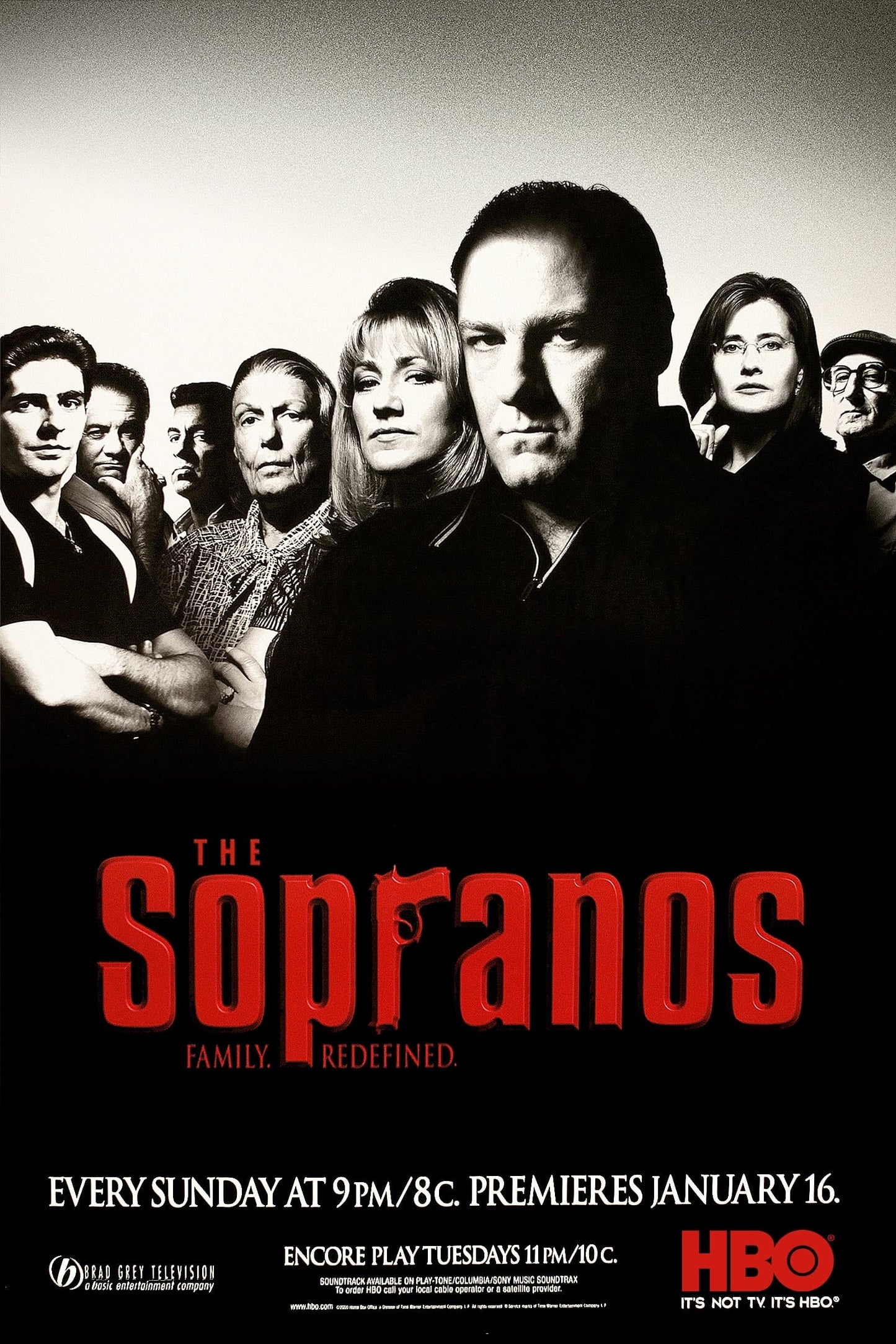 poster: the sopranos