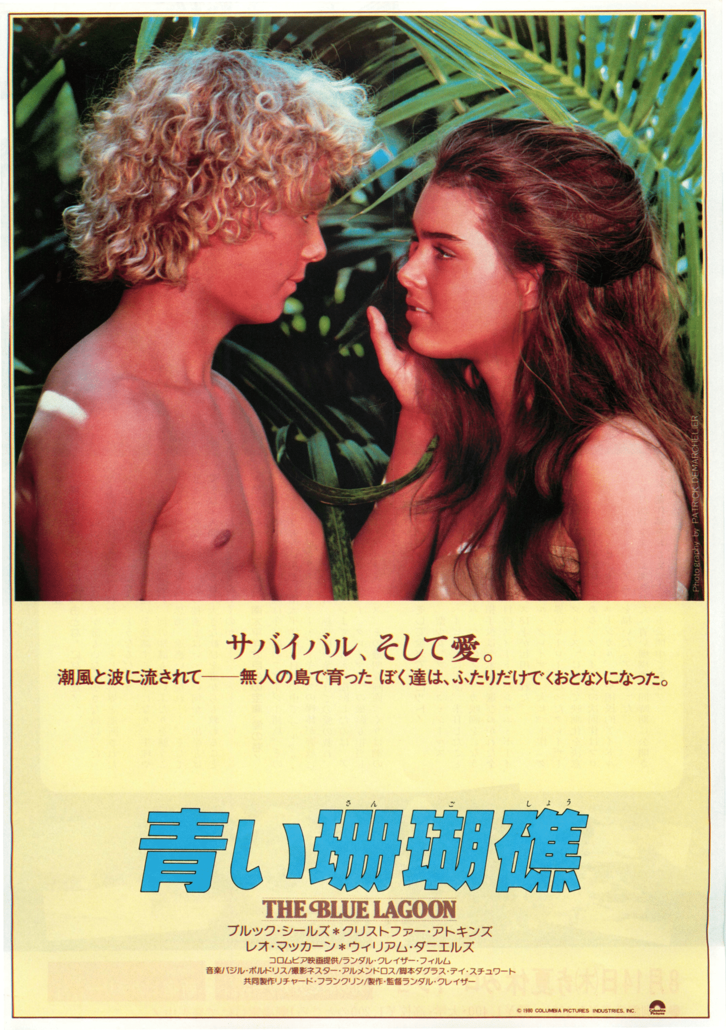 Poster: The blue lagoon