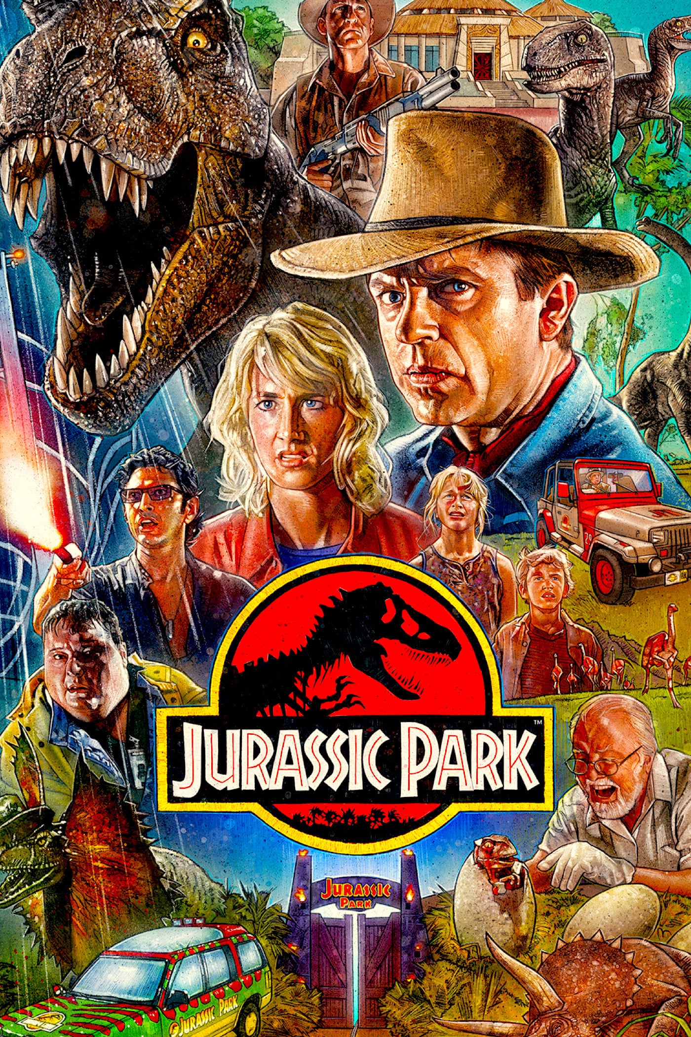 Poster: Jurassic Park – Visual Print