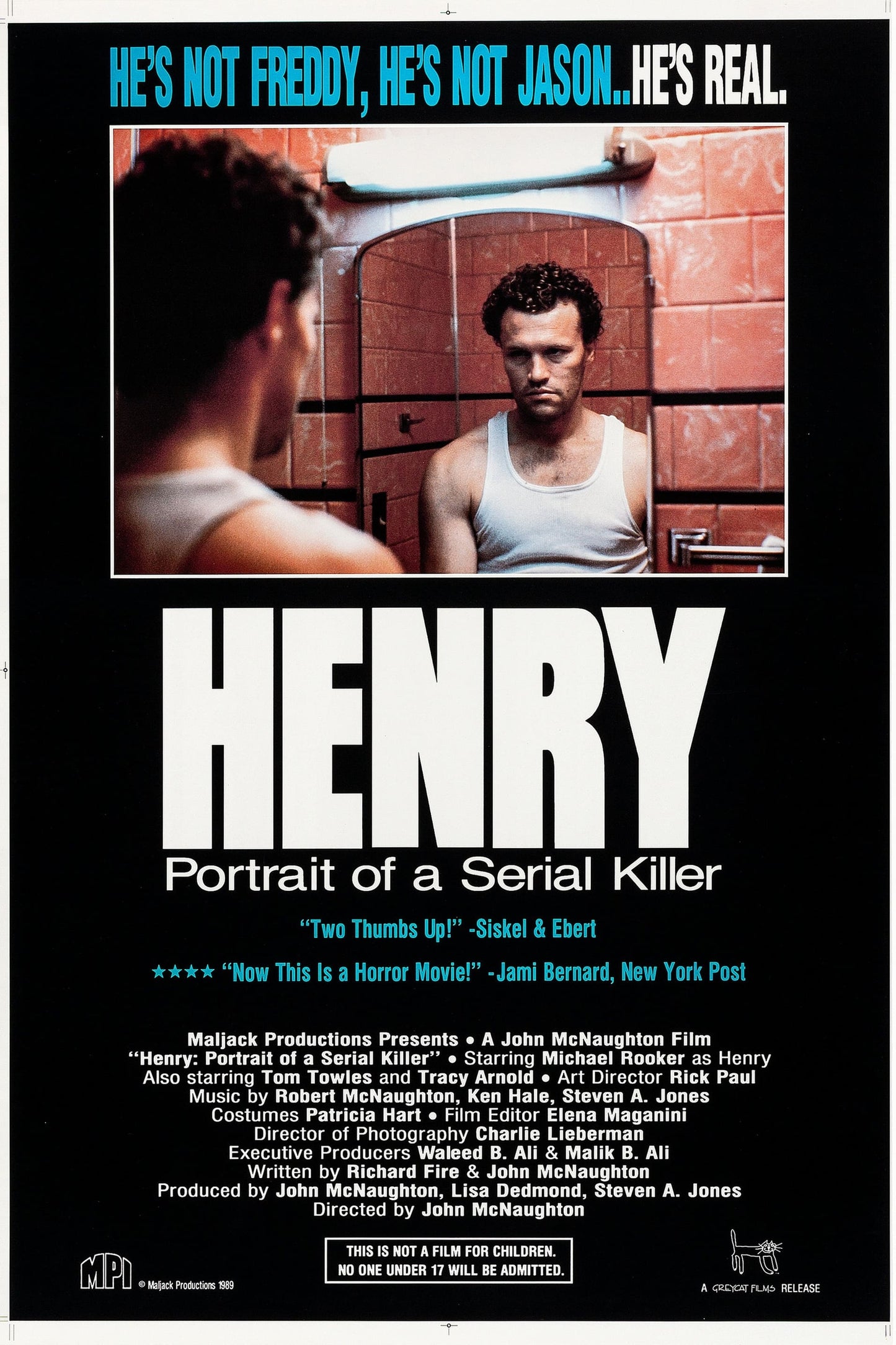 Poster: Henry: Portrait of a Serial Killer