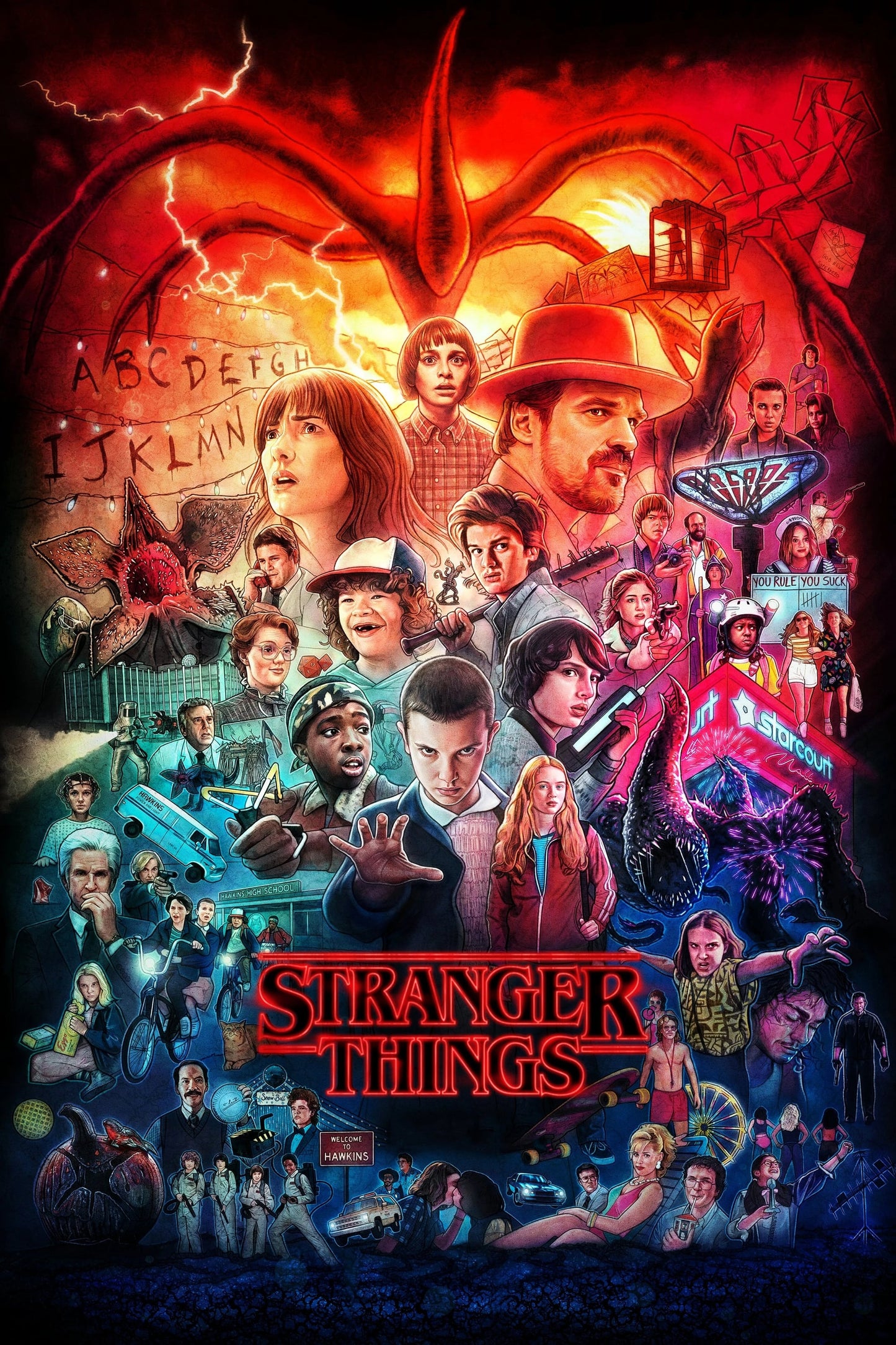 poster: stranger things